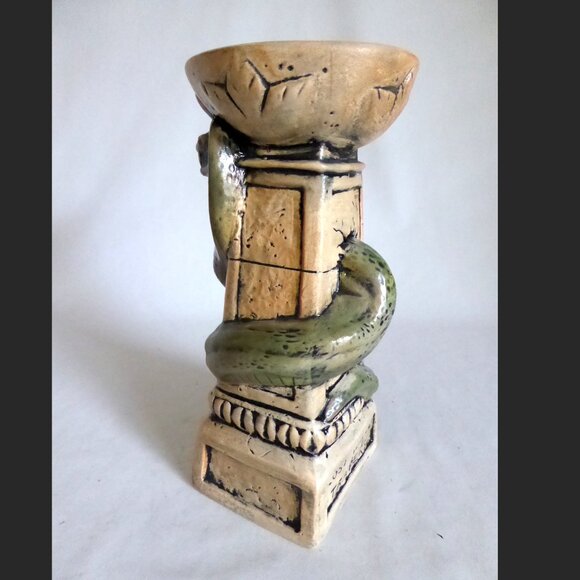 NEW 2020 LE #100/200 INDIANA JONES "FORBIDDEN RYE" COBRA SNAKE CERAMIC TIKI MUG - Picture 7 of 13